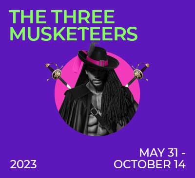 2024 Season Announcement OSF News   Nav Three Musketeers 2